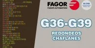 G36 y G39 - Redondeos y Chaflanes CNC